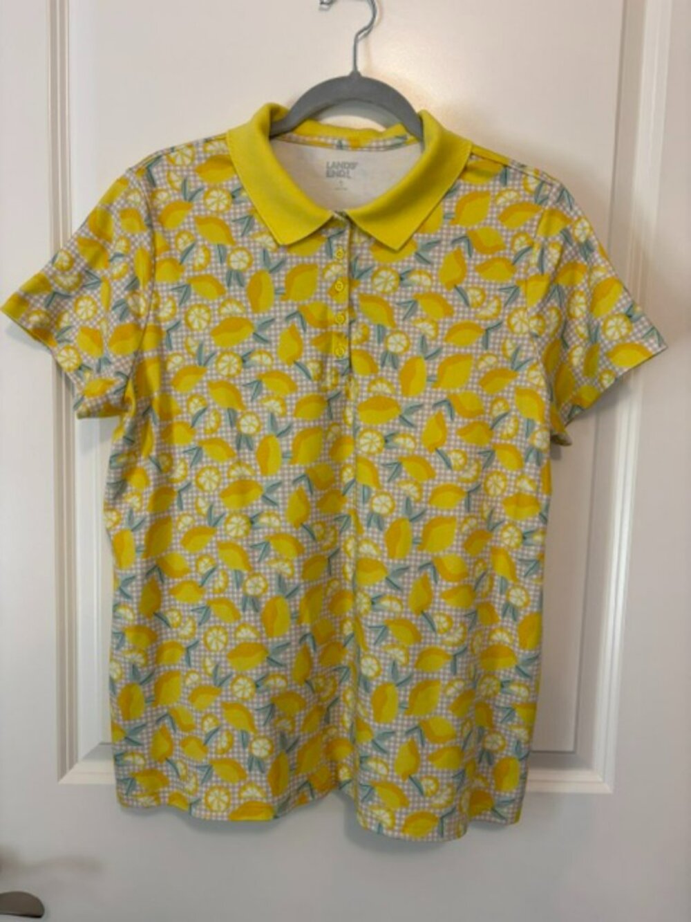 Land's End Supima Cotton Polo Shirt - Picture 3 of 7
